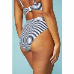 Gorgeous Stripe Mid Waist High Leg Bikini Bottom For Female -Gorgeous Sales Shop unnamed file 1038