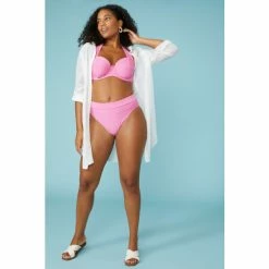 Gorgeous Textured Mid Waist High Leg Bikini Bottom For Female -Gorgeous Sales Shop unnamed file 1045