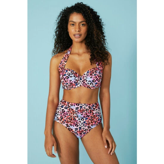 Gorgeous Bright Animal Multiway Non Pad Bikini Top For Female 6 Gorgeous Bright Animal Multiway Non Pad Bikini Top For Female - Image 6