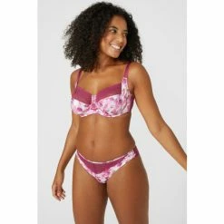 Gorgeous Dd Cameilia Floral Balcony Bra For Female