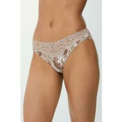 Gorgeous Animal Print Lace Brazilian For Female