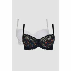 Gorgeous DD 2 Pack Daisy Print Non Pad Bra For Female
