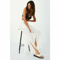 Gorgeous Viscose Modal Lightweight Belted Beach Trouser For Female -Gorgeous Sales Shop unnamed file 1643