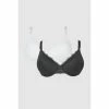 Gorgeous DD 2 Pack Scallop Lace T-Shirt Bra For Female