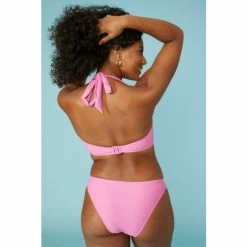 Gorgeous Textured Halter Non Pad Plunge Bikini Top For Female -Gorgeous Sales Shop unnamed file 393