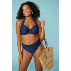 Gorgeous Texture Mid Waist High Leg Bottom For Female -Gorgeous Sales Shop unnamed file 535