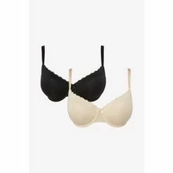 Gorgeous DD 2Pack Burnout Stripe T-shirt Bra For Female