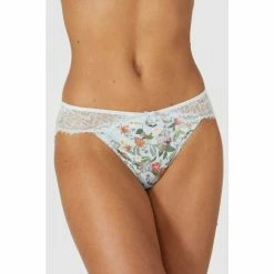Gorgeous Botanical Bloom High Leg Brief For Female