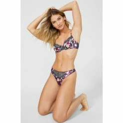 Gorgeous Floral Wilderness Thong For Female