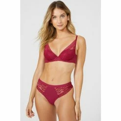 Gorgeous Recycled Lace Thong For Female