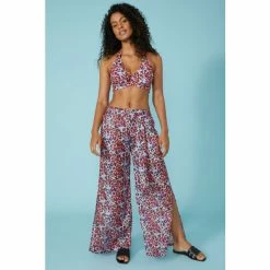 Gorgeous Sparkle Stripe Animal Trouser For Female